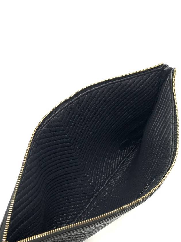 Caviar Chevron Boy Clutch Large - CHANEL - BALAAN 8