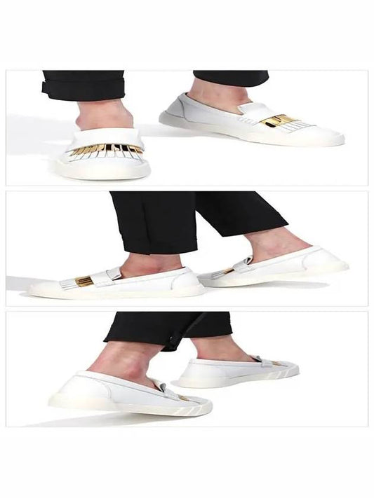 RM6121 BIANCO gold slipons - GIUSEPPE ZANOTTI - BALAAN 2