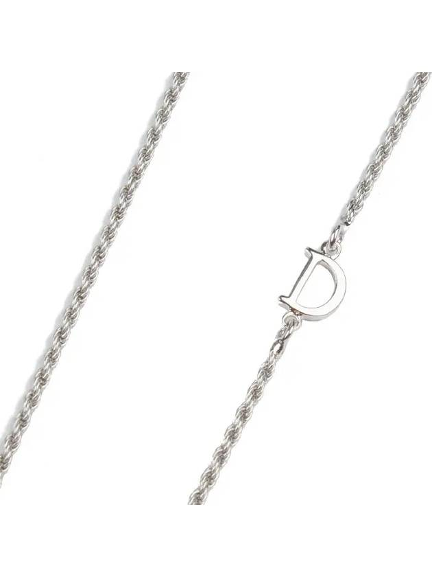 Epoque Diamonds White Gold Necklace Silver - DAMIANI - BALAAN 6