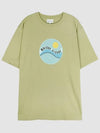 Pop Wave Print Short Sleeve T-Shirt Canvas - MAISON KITSUNE - BALAAN 3