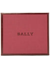 bar Leather Business Card Holder Midnight Blue Light Blue - BALLY - BALAAN 8