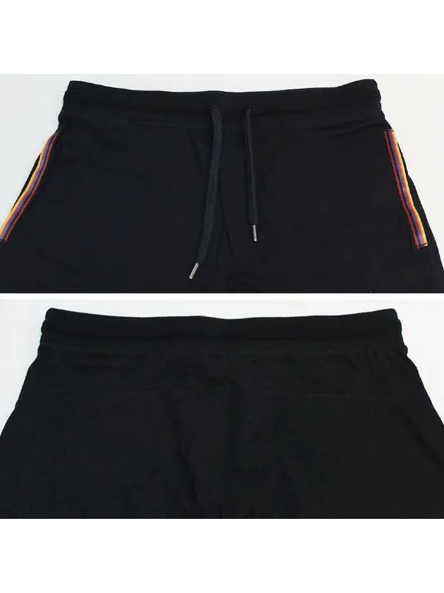 Jersey Cotton Lounge Shorts Black - PAUL SMITH - BALAAN 5