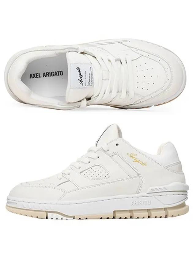 Area Lo Low Top Sneakers White Beige - AXEL ARIGATO - BALAAN 3