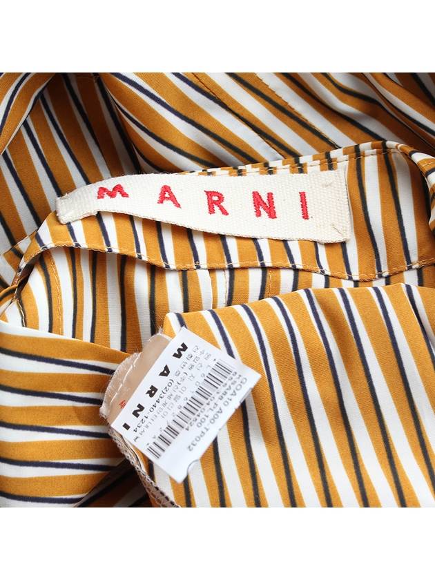 Mustard striped skirt 44 55 - MARNI - BALAAN 3