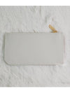 Fragment Zipper Card Wallet Blanc Vintage - SAINT LAURENT - BALAAN 5