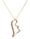 Dino Pendant Necklace Gold - ALIITA - BALAAN 2