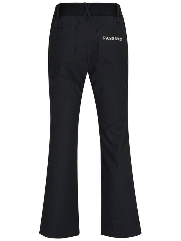 Pocket color matching bootcut pants BK - PASSARDI - BALAAN 3