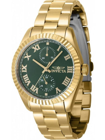 Invicta Specialty GMT Quartz Green Dial Ladies Watch 47444 - INVICTA - BALAAN 1