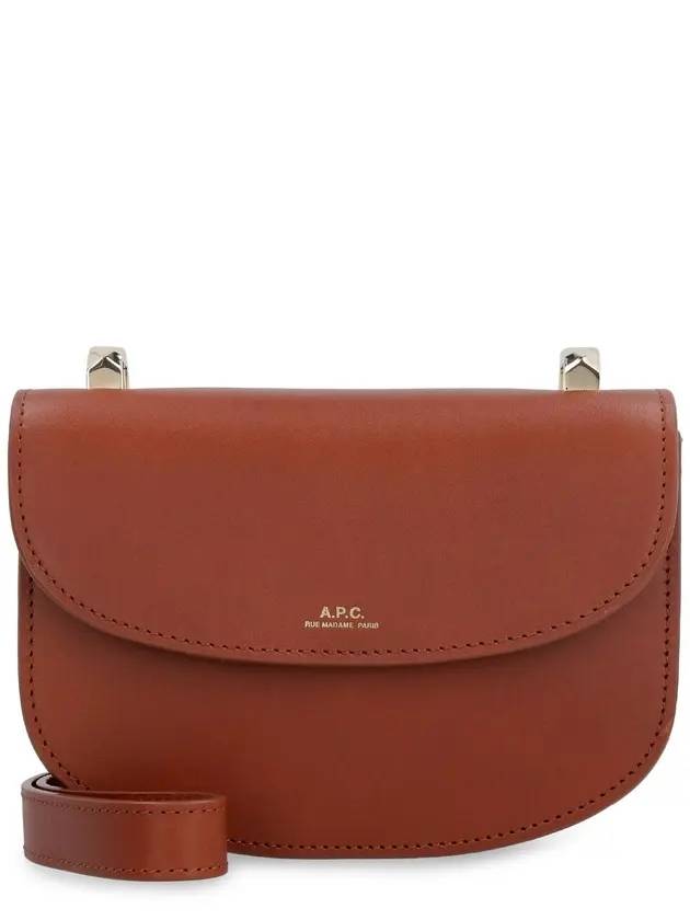 Women's Geneva Mini Cross Bag Brown - A.P.C. - BALAAN 1