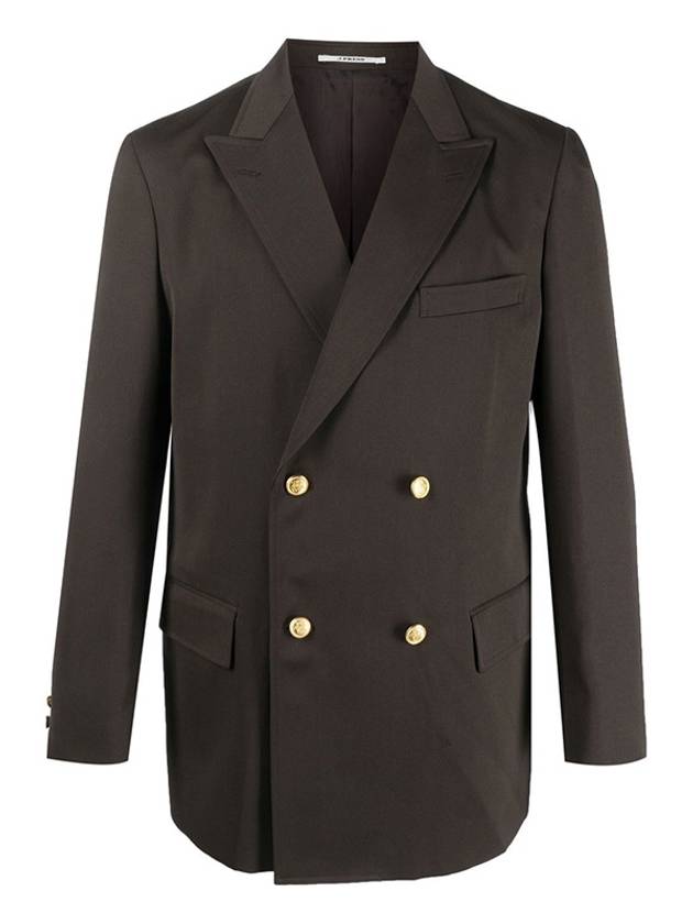 Men's Suit Jacket JKOANA0705WO 030 Brown BPG - J.PRESS - BALAAN 1