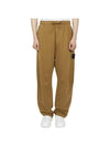 Shadow Project Cotton Fleece Jogger Track Pants Brown - STONE ISLAND - BALAAN 2