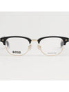 Hugo Boss Glasses Frame BOSS1382 2M2 Lower Geum Square Black - HUGO BOSS - BALAAN 3