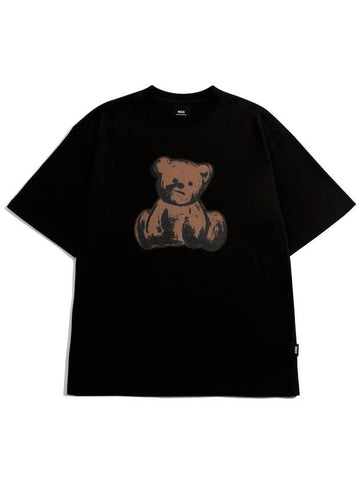 Graphic Gloomy Bear Short Sleeve T-ShirtBlack - MOO - BALAAN 1