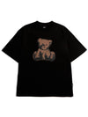 Graphic Gloomy Bear Short Sleeve T-ShirtBlack - MOO - BALAAN 2