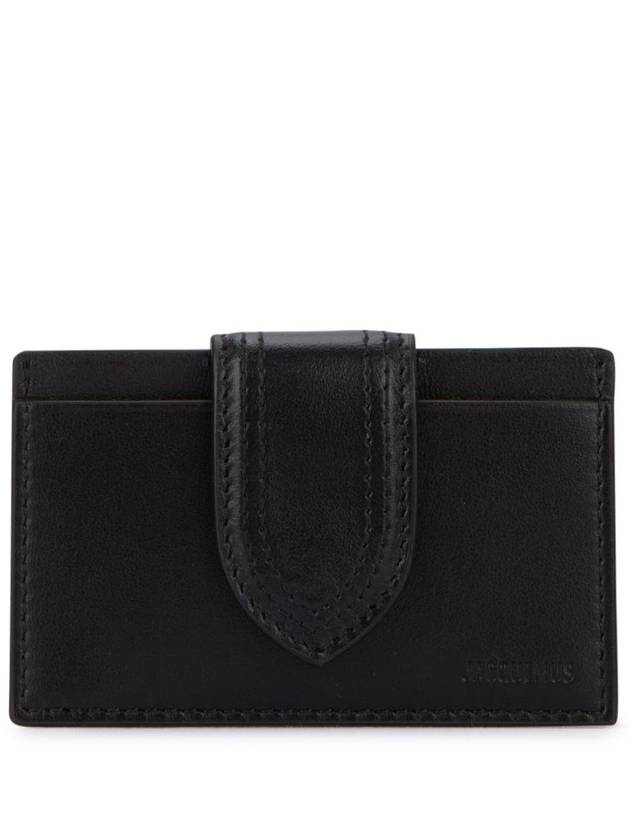 Le Porte Carte Bambino Flap Card Wallet  Black - JACQUEMUS - BALAAN 2