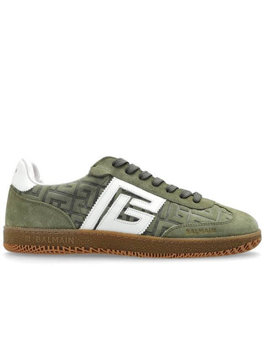 Balmain Sneakers With Logo, Women's, Green - BALMAIN - BALAAN 1