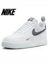 Air Force 1 07 LV8 Low Top Sneakers White Dark Gray - NIKE - BALAAN 2