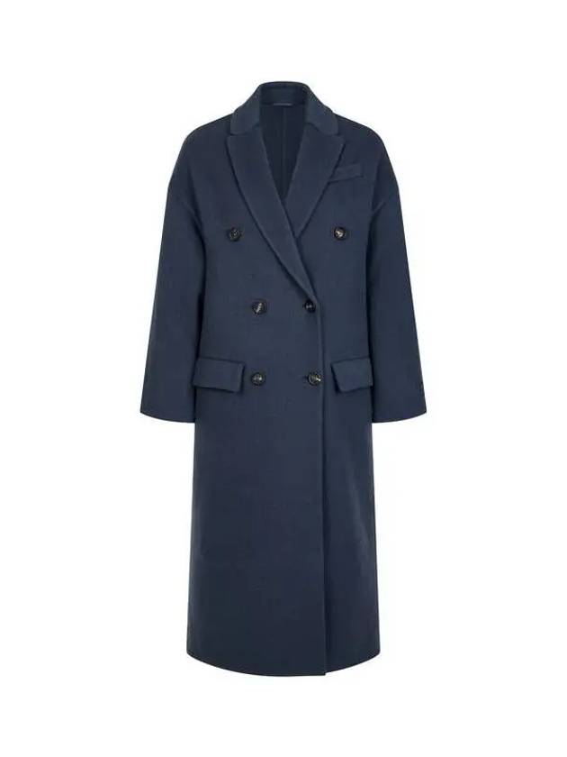 10 epoint Women s Monili Patch Cashmere Wool Coat Navy 271913 - BRUNELLO CUCINELLI - BALAAN 1