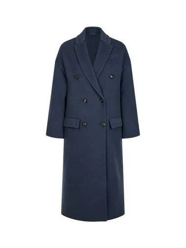 10 epoint Women s Monili Patch Cashmere Wool Coat Navy 271913 - BRUNELLO CUCINELLI - BALAAN 1