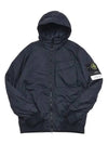 Jacket 40723 V0020 Crinkle Wraps Recycled Nylon Down Hooded Men's Jacket - STONE ISLAND - BALAAN 1