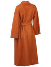 Ludmilla Icon Single Coat Orange - MAX MARA - BALAAN 4