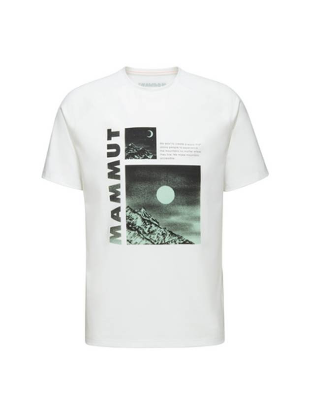 Mountain Day And Night Short Sleeve T-Shirt White - MAMMUT - BALAAN 2