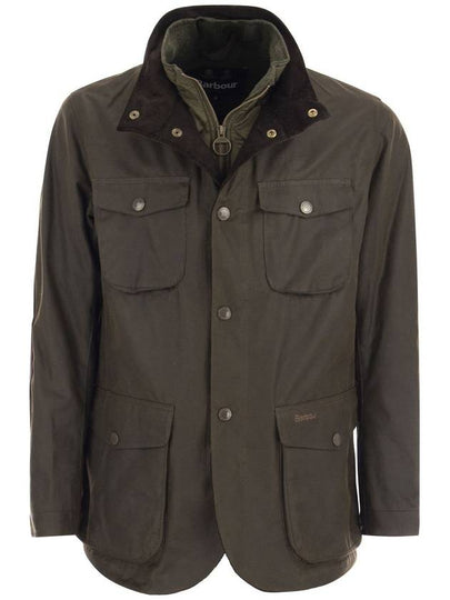 Ogston Safari Wax Jacket Green - BARBOUR - BALAAN 2