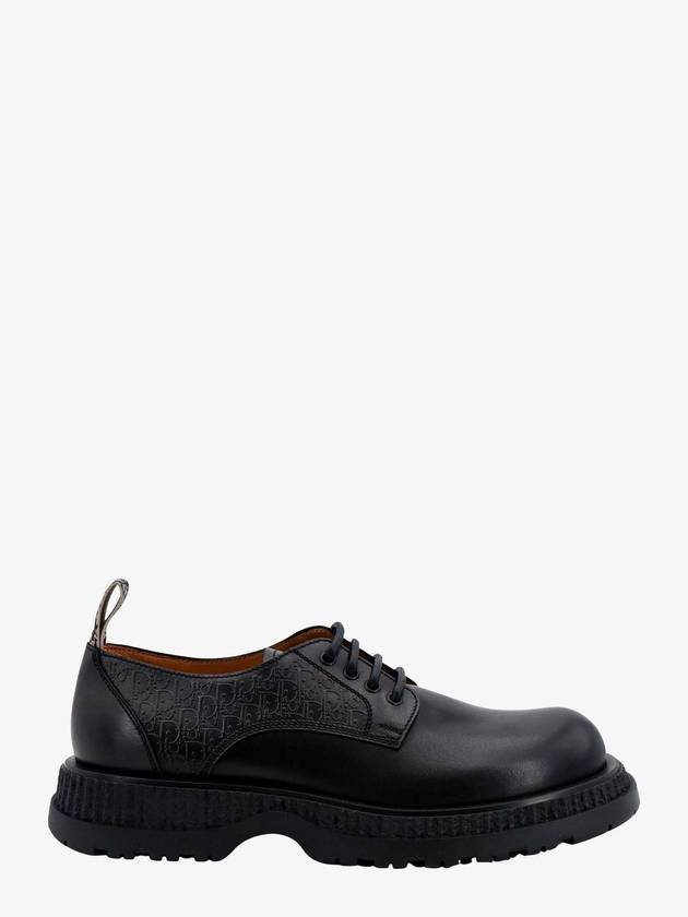 Buffalo Bossed Oblique Motif Derby Black - DIOR - BALAAN 1