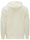 Half Zip Up Wool Knit Top Ivory - CP COMPANY - BALAAN 3