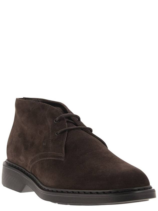 Suede Desert Boots HXM5760EP70HG0 - HOGAN - BALAAN 3