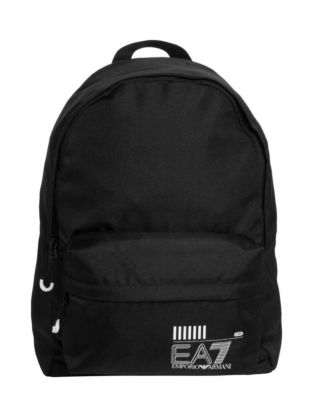 Train Core Logo Backpack Black - EMPORIO ARMANI - BALAAN 1