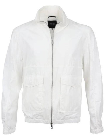 White zip-up windbreaker M 100 - IKALOOOK - BALAAN 1