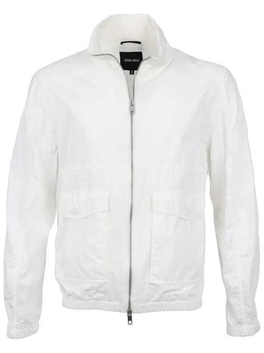 White zip-up windbreaker M 100 - IKALOOOK - BALAAN 1