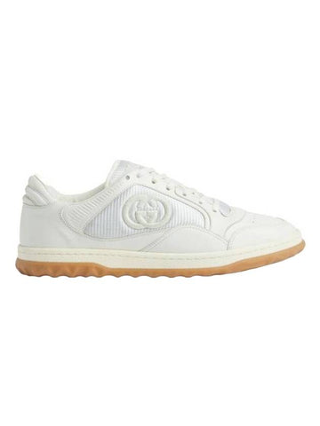 Mac80 Interlocking G Logo Low-Top Sneakers Off-White - GUCCI - BALAAN 1