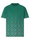 Monogram Gradient Cotton Short Sleeve T-Shirt Vert Green - LOUIS VUITTON - BALAAN 1