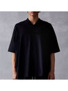 Double black t shirt V neck women - FEAR OF GOD ESSENTIALS - BALAAN 5