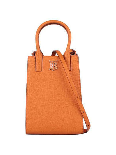 TB Logo Phone Case Cross Bag Orange - BURBERRY - BALAAN 2