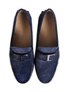 Gommino Suede Driving Shoes Blue - TOD'S - BALAAN 5