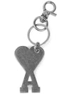 Heart Logo Keyholder Black - AMI - BALAAN 4