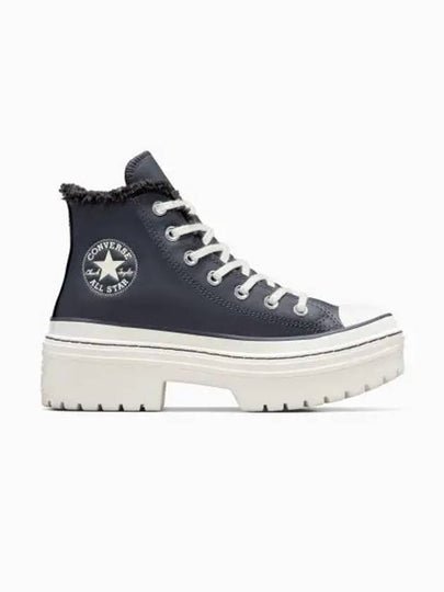 Chuck Taylor All Star Lugged Sherpa Heel High Top Sneakers Navy - CONVERSE - BALAAN 2