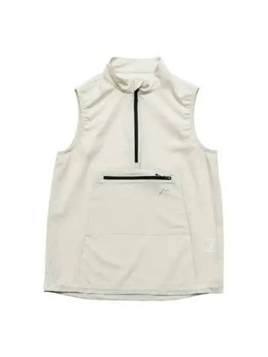 Kale Flow Pullover Vest Birch White - CAYL - BALAAN 1