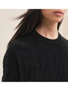 H Long Sleeve Sweater Women's Knit H3H2617D40234 - HERMES - BALAAN 4