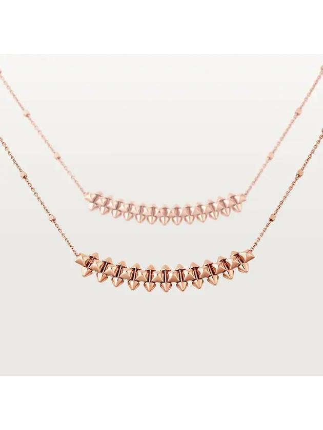 Clash Necklace Medium Rose Gold - CARTIER - BALAAN 8