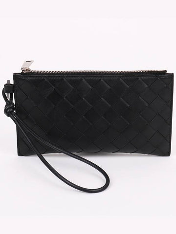 Black Bill Strap Pouch Bag 667034 - BOTTEGA VENETA - BALAAN 1