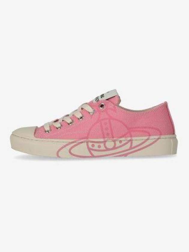 Women's Plimsoll Low Top Sneakers Pink - VIVIENNE WESTWOOD - BALAAN 2