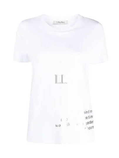 Aris Short Sleeve T-Shirt White - MAX MARA - BALAAN 2