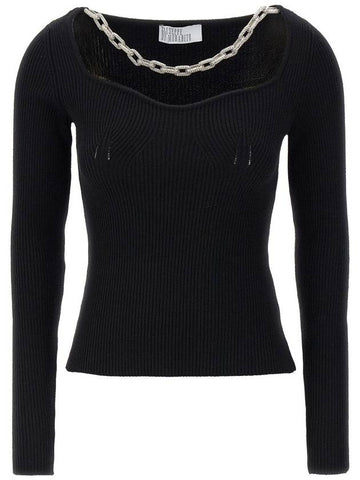 Giuseppe Di Morabito Jewel Chain Sweater - GIUSEPPE DI MORABITO - BALAAN 1