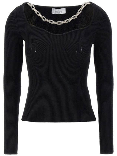 Giuseppe Di Morabito Jewel Chain Sweater - GIUSEPPE DI MORABITO - BALAAN 1