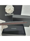 Classic card wallet calfskin silver metal black open type AP0213 - CHANEL - BALAAN 4