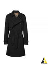 Men's Felsi Heritage Mid Trench Coat Black - BURBERRY - BALAAN 2